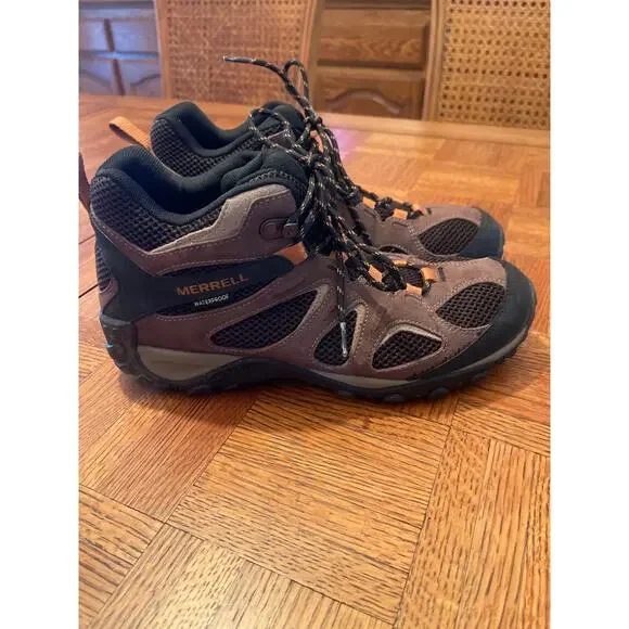 Merrell Yakota 2 men’s hiking boot 9.5 - Picture 3 of 9